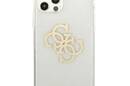 Guess Glitter 4G Big Logo - Etui iPhone 12 Pro Max (przezroczysty) - zdjęcie 3