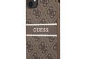 Guess 4G Printed Stripe - Etui iPhone 11 (br - zdjęcie 2