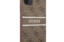 Guess 4G Printed Stripe - Etui iPhone 11 (br - zdjęcie 4