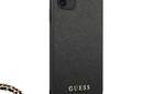 Guess Saffiano Chain - Etui iPhone 11 (czarny) - zdjęcie 4