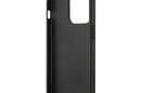 Guess Saffiano Metal Logo Stripes - Etui iPhone 14 Pro (czarny) - zdjęcie 7