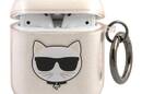 Karl Lagerfeld Choupette Head Glitter - Etui Airpods (z - zdjęcie 1