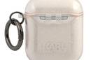 Karl Lagerfeld Choupette Head Glitter - Etui Airpods (z - zdjęcie 2