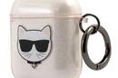 Karl Lagerfeld Choupette Head Glitter - Etui Airpods (z - zdjęcie 3