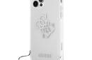 Guess 4G Big Logo Charm - Etui iPhone 12 Pro Max (srebrny charms) - zdjęcie 2