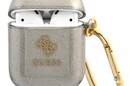 Guess Colored Glitter - Etui Airpods (czarny) - zdjęcie 1