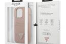 Guess Saffiano Double Card Triangle - Etui iPhone 13 Pro (r - zdjęcie 8