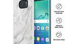 Incipio Design Series Marble - Etui Samsung Galaxy S7 edge (biały/srebrny) - zdjęcie 1