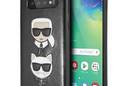 Karl Lagerfeld Embossed Case Karl & Choupette - Etui Samsung Galaxy S10 (czarny) - zdjęcie 1
