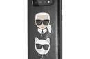 Karl Lagerfeld Embossed Case Karl & Choupette - Etui Samsung Galaxy S10 (czarny) - zdjęcie 2