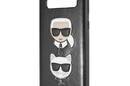 Karl Lagerfeld Embossed Case Karl & Choupette - Etui Samsung Galaxy S10 (czarny) - zdjęcie 3