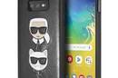 Karl Lagerfeld Embossed Case Karl & Choupette - Etui Samsung Galaxy S10e (czarny) - zdjęcie 1