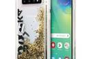 Karl Lagerfeld Signature Glitter Case - Etui Samsung Galaxy S10e (Floatting Charms) - zdjęcie 1