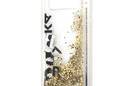 Karl Lagerfeld Signature Glitter Case - Etui Samsung Galaxy S10e (Floatting Charms) - zdjęcie 2