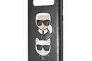 Karl Lagerfeld Embossed Case Karl & Choupette - Etui Samsung Galaxy S10+ (czarny) - zdjęcie 3