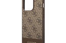 Guess 4G Bottom Stripe Metal Logo Collection - Etui iPhone 14 Pro Max (br - zdjęcie 6