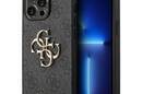 Guess 4G Big Metal Logo - Etui iPhone 14 Pro Max (szary) - zdjęcie 1