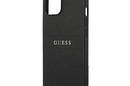 Guess Saffiano Metal Logo Stripes - Etui iPhone 14 Plus (czarny) - zdjęcie 6
