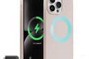 Crong Color Cover Magnetic - Etui iPhone 14 Pro Max MagSafe (piaskowy r - zdjęcie 2