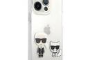 Karl Lagerfeld Ikonik & Choupette - Etui iPhone 13 Pro Max (przezroczysty) - zdjęcie 4