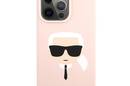 Karl Lagerfeld Silicone Ikonik Karl`s Head - Etui iPhone 13 Pro Max (r - zdjęcie 2