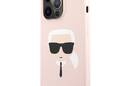 Karl Lagerfeld Silicone Ikonik Karl`s Head - Etui iPhone 13 Pro Max (r - zdjęcie 1
