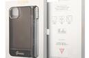 Guess Translucent Pearl Strap - Etui iPhone 14 Plus (czarny) - zdjęcie 7