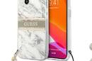 Guess Marble Strap - Etui iPhone 13 Mini (szary) - zdjęcie 1