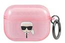 Karl Lagerfeld Karl Head Glitter - Etui Airpods Pro (r - zdjęcie 1