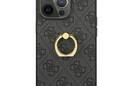 Guess 4G Ring Case - Etui iPhone 13 Pro (szary) - zdjęcie 3