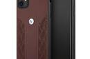 BMW Leather Curve Perforate HC - Etui iPhone 11 (czerwony) - zdjęcie 1