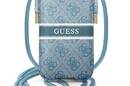 Guess 4G Printed Stripe Pouch - Torebka na telefon S/M max 6.1