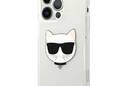 Karl Lagerfeld Choupette Head - Etui iPhone 13 Pro Max (przezroczysty) - zdjęcie 2