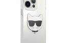 Karl Lagerfeld Choupette Head - Etui iPhone 13 Pro Max (przezroczysty) - zdjęcie 4