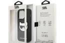 Karl Lagerfeld Saffiano Choupette Head Patch Case - Etui iPhone 14 Pro Max (czarny) - zdjęcie 8