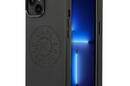 Karl Lagerfeld Leather Perforated Logo Case - Etui iPhone 14 Plus (czarny) - zdjęcie 1