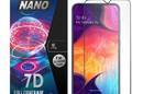 Crong 7D Nano Flexible Glass - Szkło hybrydowe 9H na cały ekran Samsung Galaxy A30 / A50 / A50s - zdjęcie 1