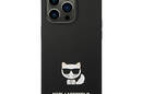 Karl Lagerfeld Choupette Body - Etui iPhone 14 Pro Max (czarny) - zdjęcie 3