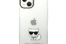 Karl Lagerfeld Choupette Body - Etui iPhone 14 Plus (przezroczysty) - zdjęcie 3