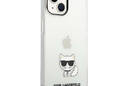 Karl Lagerfeld Choupette Body - Etui iPhone 14 Plus (przezroczysty) - zdjęcie 4