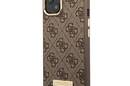 Guess 4G Logo Plate MagSafe - Etui iPhone 14 Plus (br - zdjęcie 2