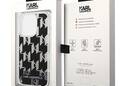 Karl Lagerfeld Monogram Liquid Glitter - Etui iPhone 14 Pro Max (czarny) - zdjęcie 8