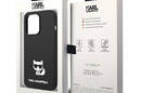 Karl Lagerfeld Choupette Body - Etui iPhone 14 Pro Max (czarny) - zdjęcie 8