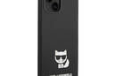Karl Lagerfeld Choupette Body - Etui iPhone 14 (czarny) - zdjęcie 4