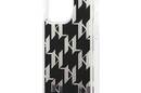 Karl Lagerfeld Monogram Liquid Glitter - Etui iPhone 14 Pro (czarny) - zdjęcie 6