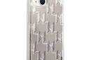 Karl Lagerfeld Monogram Liquid Glitter - Etui iPhone 14 (srebrny) - zdjęcie 4