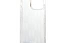 Karl Lagerfeld Monogram Liquid Glitter - Etui iPhone 14 Pro Max (srebrny) - zdjęcie 7