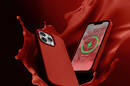 Crong Color Cover Magnetic - Etui iPhone 13 Pro MagSafe (czerwony) - zdjęcie 5