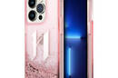 Karl Lagerfeld Liquid Glitter Big Logo Case - Etui iPhone 14 Pro (r - zdjęcie 1