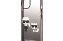 Karl Lagerfeld Gradient Ikonik Karl & Choupette - Etui iPhone 14 Plus (czarny) - zdjęcie 6